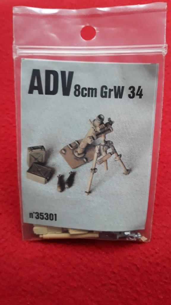 ADV Nr.35301 : 8cm GrW 34 1/35, Hobby en Vrije tijd, Modelbouw | Figuren en Diorama's, Zo goed als nieuw, Diorama, 1:35 tot 1:50