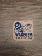 Oud bierviltje/ sous bock vondel Meulebeke, Verzamelen, Biermerken, Ophalen of Verzenden