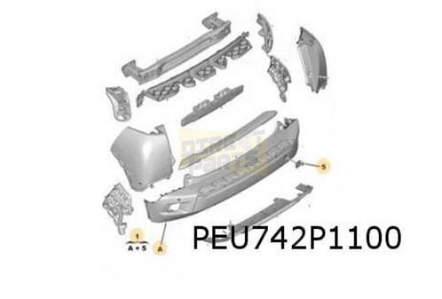 Peugeot	2008 (2/20-) achterbumper (FXT Zwart) Origineel! 983, Auto-onderdelen, Carrosserie, Bumper, Peugeot, Achter, Nieuw, Verzenden