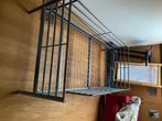 Bedframe 200* 90cm, Ophalen, 90 cm, Eenpersoons, Bruin