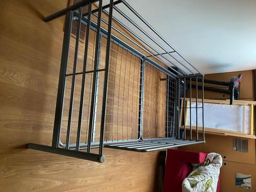 Bedframe 200* 90cm, Huis en Inrichting, Slaapkamer | Bedden, Zo goed als nieuw, Eenpersoons, 90 cm, 200 cm, Metaal, Bruin, Ophalen