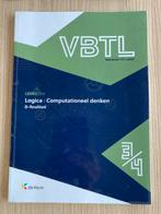 VBTL 3 – leerboek logica & computationeel denken , Boeken, Ophalen of Verzenden, Zo goed als nieuw, Nederlands