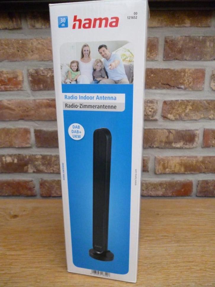 Hama Antenne intérieure DAB / DAB+., Audio, Tv en Foto, Radio's, Zo goed als nieuw, Radio, Ophalen of Verzenden