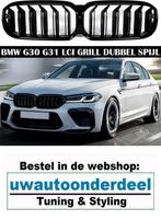 Grill Nieren Dubbele Spijl Zwart Voor Bmw 5 Serie G30 F31 LC, Verzenden