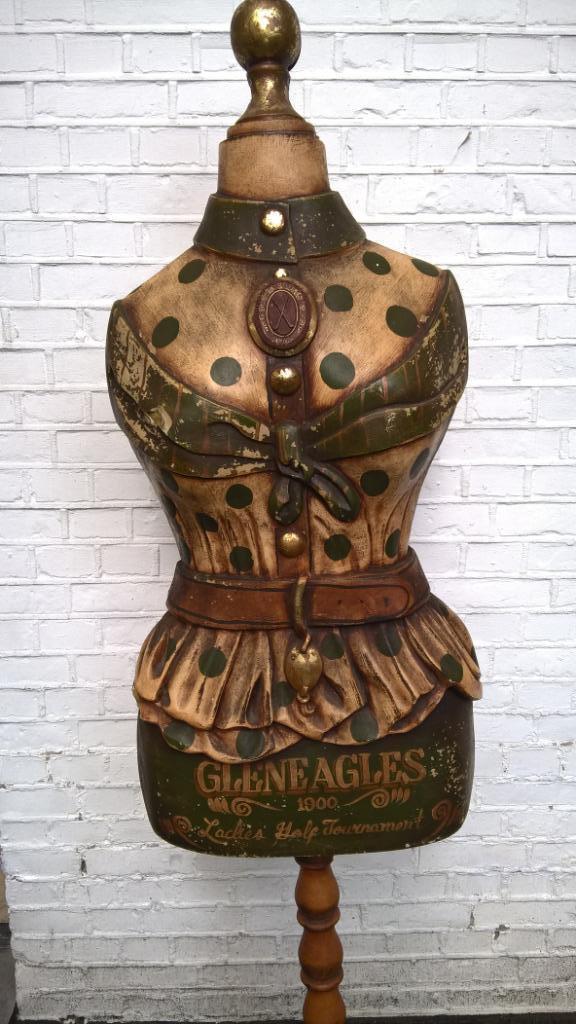 Oude Engelse Stockman mannequin, Antiek en Kunst, Antiek | Woonaccessoires, Ophalen
