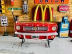 Ford Mustang Bar/Counter, de koplampen gaan 170 cm aan, Verzamelen, Ophalen, Zo goed als nieuw, Reclamebord