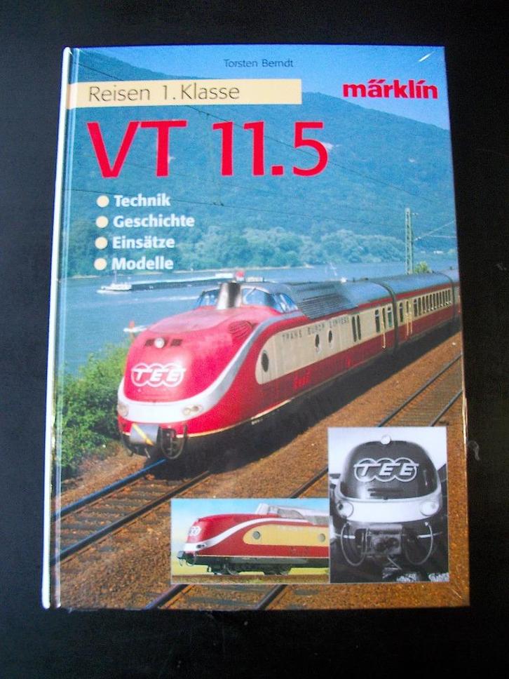 Livre MÄRKLIN - Automotrice Diesel VT 11.5 - Rame TEE ..., Collections, Trains & Trams, Neuf, Train, Enlèvement ou Envoi