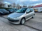 Peugeot 206 1.4i 55kw Garantie, Auto's, Peugeot, Stof, Beige, Bedrijf, Handgeschakeld