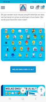 Doos Aldi met alle emoji's 2025, Verzamelen, Aldi, Ophalen of Verzenden