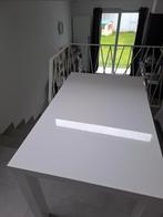 Mooie wit gelakte designtafel betaalt super duur, Huis en Inrichting, Ophalen of Verzenden, Zo goed als nieuw