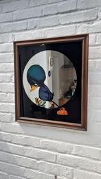 Melvyn Grant, Sad duck spiegel, jaren zeventig, Antiek en Kunst, Ophalen of Verzenden, Rechthoekig, Minder dan 50 cm, Minder dan 100 cm