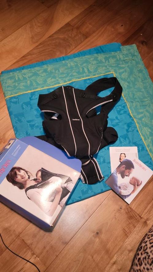 Porte-bébé BabyBjörn Miracle (Soft Cotton Mix), Kinderen en Baby's, Kinderspulletjes, Zo goed als nieuw, Ophalen