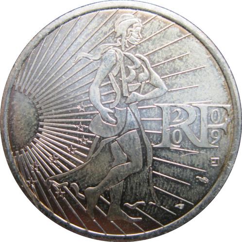 10 euro Sower France 2009 Silver 835/1000, Postzegels en Munten, Munten | Europa | Euromunten, Setje, 10 euro, Frankrijk, Zilver