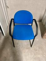 Zeer stabiele en comfortabele bureaustoel, Ophalen, Gebruikt, Blauw, Eén