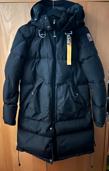 PARAJUMPERS LONG BEAR DAMES JAS, Kleding | Dames, Verzenden, Zwart, Maat 42/44 (L), Zo goed als nieuw