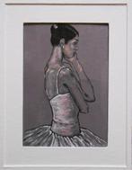 "Ballerina (12)" Ingelijst schilderij, Verzenden