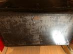 Grand coffre noir ancien, Maison & Meubles, Accessoires pour la Maison | Coffres, 50 à 100 cm, Enlèvement, Utilisé, 50 à 75 cm