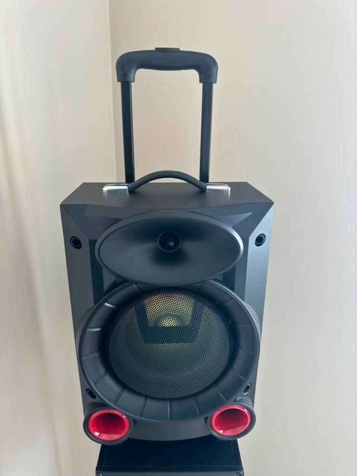 Bluetooth speaker Poss Trolley –draadloos nieuw & ongebruikt, Audio, Tv en Foto, Karaoke-apparatuur, Zo goed als nieuw, Ophalen