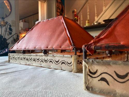 Set of 2 Arabische hanglampen handmade, Antiek en Kunst, Antiek | Verlichting, Ophalen of Verzenden