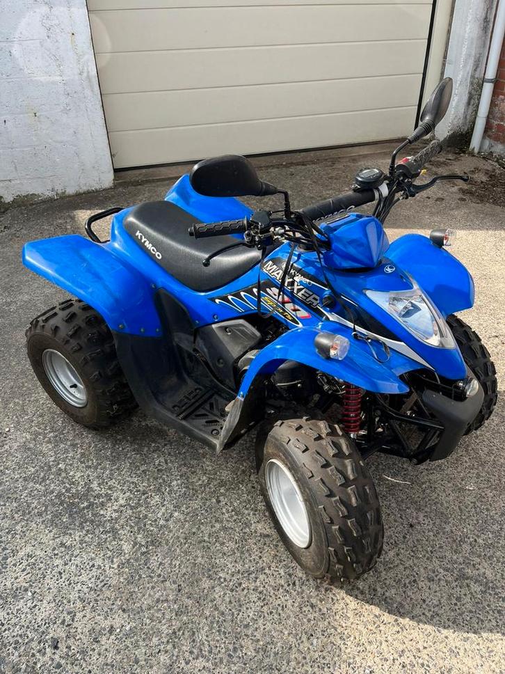 Kymco quad 90cc straatlegaal, Motoren, Quads en Trikes, Ophalen