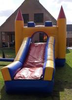 Springkasteel met glijbaan en blower, Kinderen en Baby's, Ophalen, Gebruikt