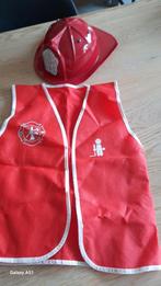 Brandweerhelm en vestje, Ophalen of Verzenden, Gebruikt