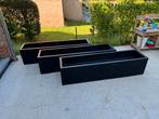 Jardinière rectangulaire 150x36x35cm, Kunststof, Zo goed als nieuw, Minder dan 40 cm, Tuin