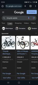 Recherche tricycle, Vélos & Vélomoteurs, Autres marques, Enlèvement, Utilisé