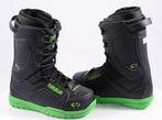 42 EU snowboardschoenen THIRTYTWO LASHED, black/green, Sport en Fitness, Snowboarden, Verzenden, Gebruikt, Schoenen