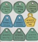 fietsplaatjes, Ophalen