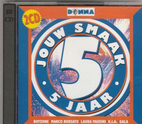 2 CD Donna 5 Jaar Jouw Smaak, Cd's en Dvd's, Cd's | Verzamelalbums, Zo goed als nieuw, Pop, Ophalen of Verzenden