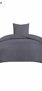 Lot de 10 housses de couette simples, Comme neuf, Enlèvement, Gris