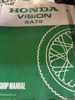 Workshopmanual Honda Vision SA75, Ophalen of Verzenden, Honda