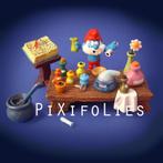 Pixi Peyo – Le Grand Schtroumpf Alchimiste / La Main Blanche, Ophalen, Smurfen, Zo goed als nieuw, Beeldje of Figuurtje