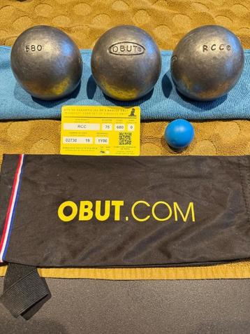 OBUT RCC Petanque ballen, Enlèvement, Utilisé