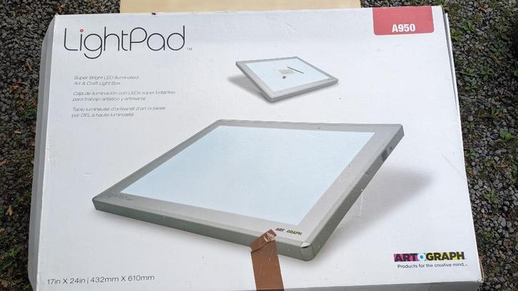 Artograph Lightpad A950, Hobby en Vrije tijd, Tekenen, Zo goed als nieuw, Overige typen, Ophalen