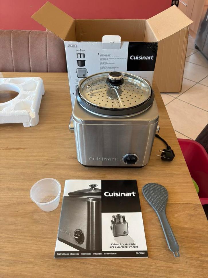 Cuisinart CRC-800, Elektronische apparatuur, Rijstkokers, Zo goed als nieuw, Ophalen of Verzenden