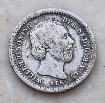 5 Cent 1850 Willem III  beschikbaar voor biedingen