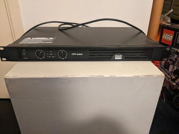 DAP Audio CA-2300 Class D Amplifier, 2x200 Watt, 8 Ohms!!!, Muziek en Instrumenten, Versterkers | Keyboard, Monitor en PA, Zo goed als nieuw