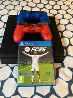 Ps 4 Slim + manettes + FC 25, 500 GB, Comme neuf, Enlèvement, Avec jeux