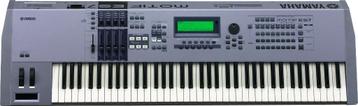Yamaha MOTIF ES7 + Stagg Softcase, Yamaha, Avec valise ou flightcase, Enlèvement, Utilisé