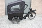 Elektrische Bakfiets Troy Perfect Staat  Slechts  1180 km, Enlèvement, Comme neuf, 4 enfants ou plus, Bâche