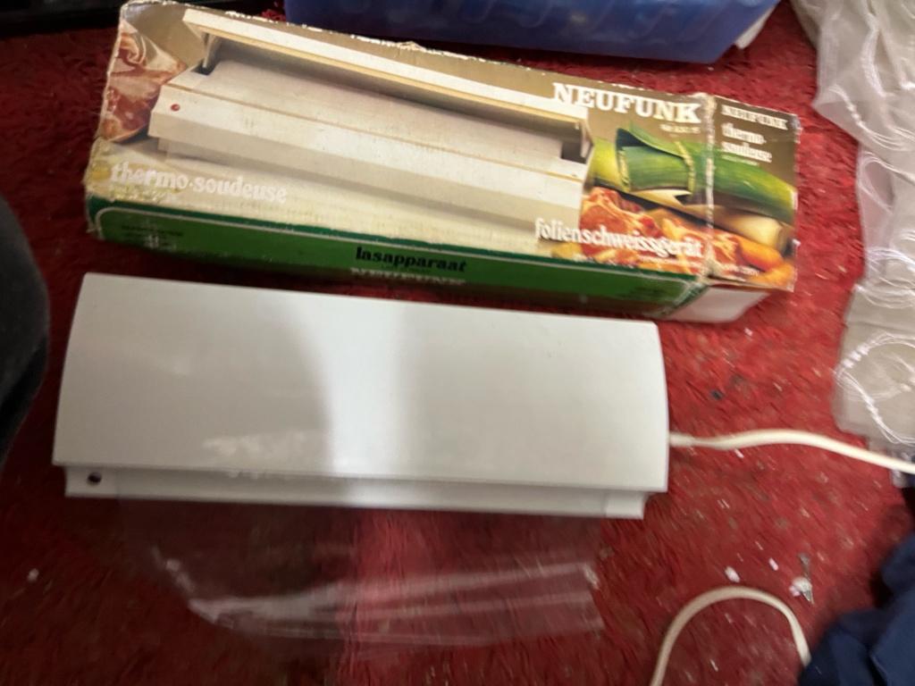 Thermo-soudeuse NEUFUNK + sachets (avec boîte), Electroménager, Électroménager & Équipement Autre, Comme neuf, Enlèvement