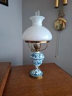 Prachtige antieke lamp Delft blauw, Antiek en Kunst, Ophalen