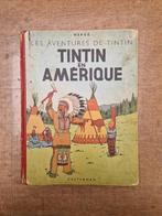 Tintin en Amérique / Kuifje in Amerika (FR), Gelezen, Eén stripboek, Ophalen of Verzenden, Herge