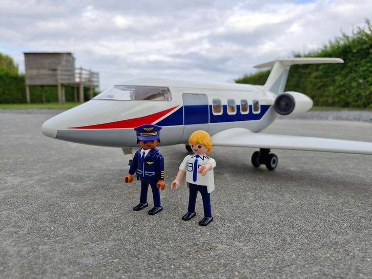 Playmobil Straalvliegtuig - 5954, Kinderen en Baby's, Speelgoed | Playmobil, Gebruikt, Ophalen of Verzenden