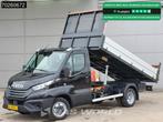 Iveco Daily 35C21 3.0L 210PK Automaat Kipper 2025 ACC Airco, Auto's, 4 cilinders, Iveco, Zwart, Bedrijf