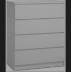 Limfjorden commode 4 lades - wit, Ophalen, Gebruikt, 75 tot 100 cm, Minder dan 50 cm