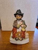 CLOCHARD MUSICAL AUTOMATE EN PORCELAINE, Antiquités & Art, Enlèvement ou Envoi