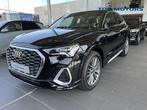Audi Q3 Sportback S-LINE*TREKHAAK*COMFORTSLEUTEL*19" VELGEN, Automaat, Zwart, SUV of Terreinwagen, Navigatiesysteem